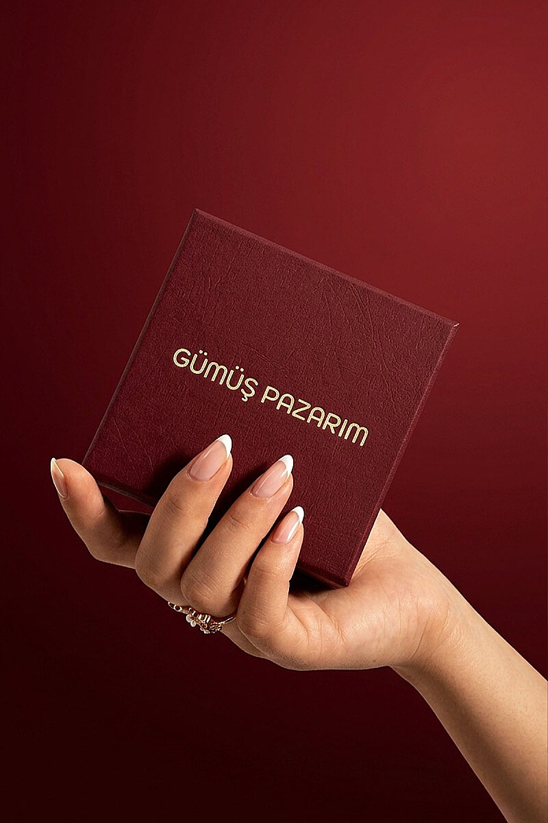 100 Dilde Seni Seviyorum Yazılı Gümüş Kolye - 6
