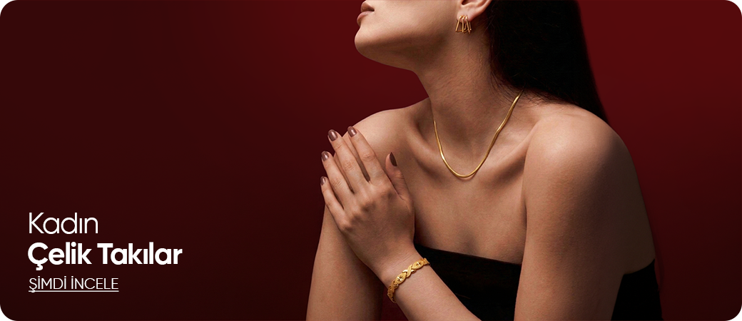 Kadın Çelik Takı