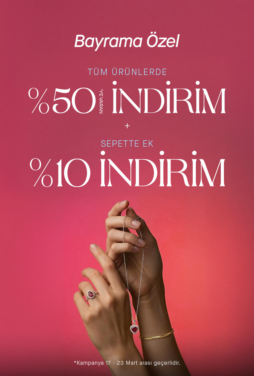 Bayrama Özel İndirim