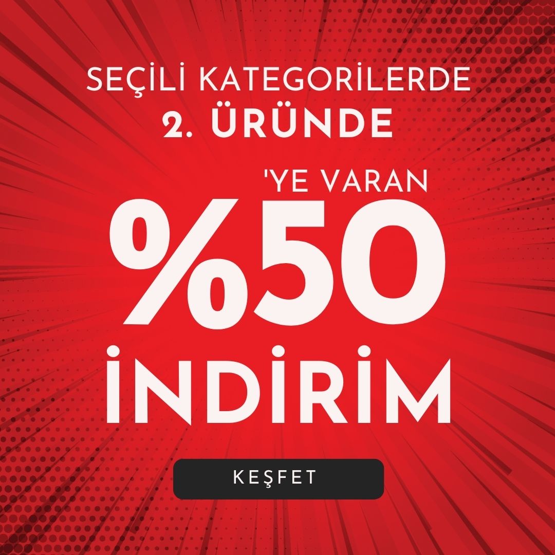 <p><span style="color: #ff6600; font-size: 16px;"><strong>14 ŞUBAT'A ÖZEL</strong></span></p>
<p><span style="font-size: 10pt;">Doğal Taş Takılarda 2.Üründe % 50 İndirim</span></p>