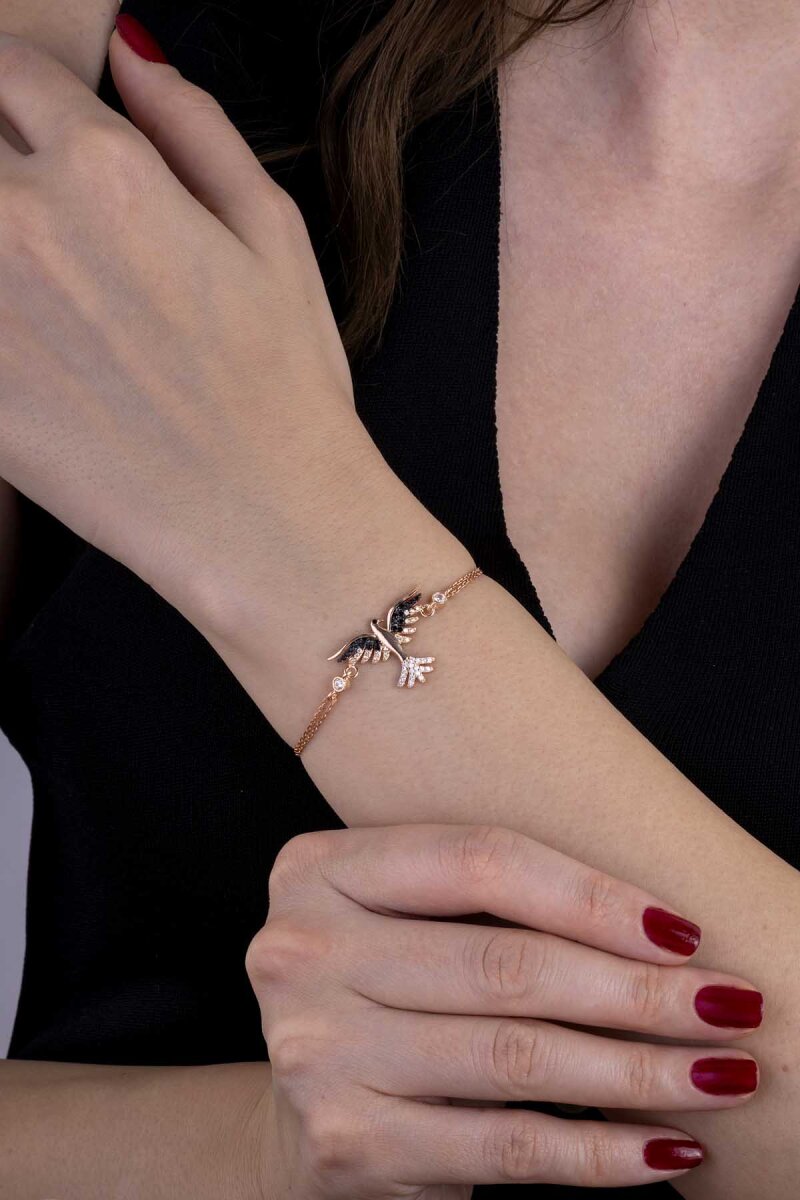 Anka Kuşu Gümüş Bileklik - 3