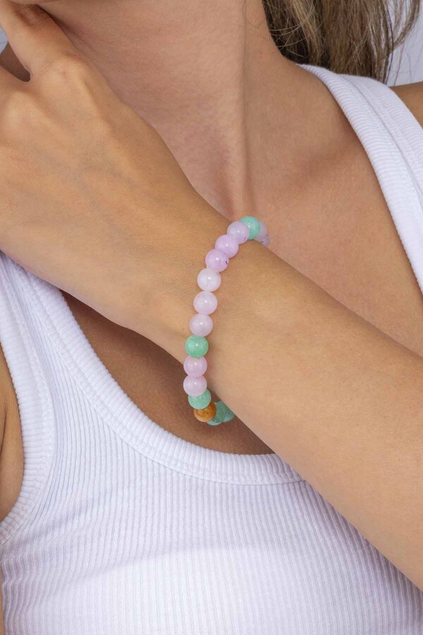 Ceyt Taşı Doğal Taş Bileklik - Gümüş Pazarım