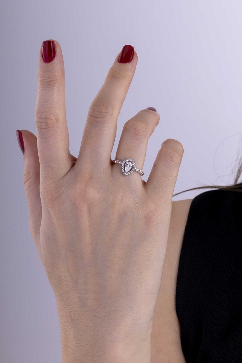 Damla Kesim Gümüş Yüzük - 2