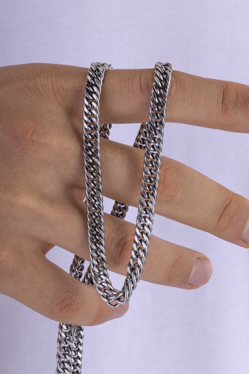 Geçmeli Gurmet Model Çelik Erkek Zincir - 3