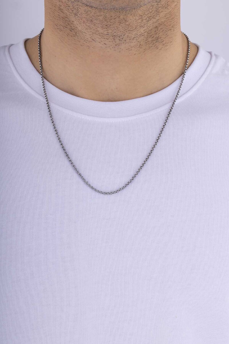 Geçmeli Top Zincir Erkek Çelik Zincir - 2