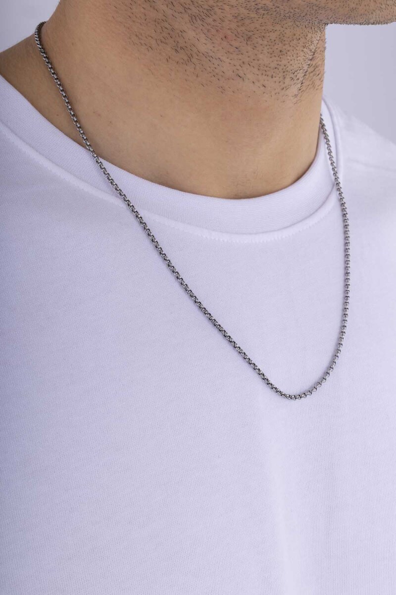 Geçmeli Top Zincir Erkek Çelik Zincir - 3