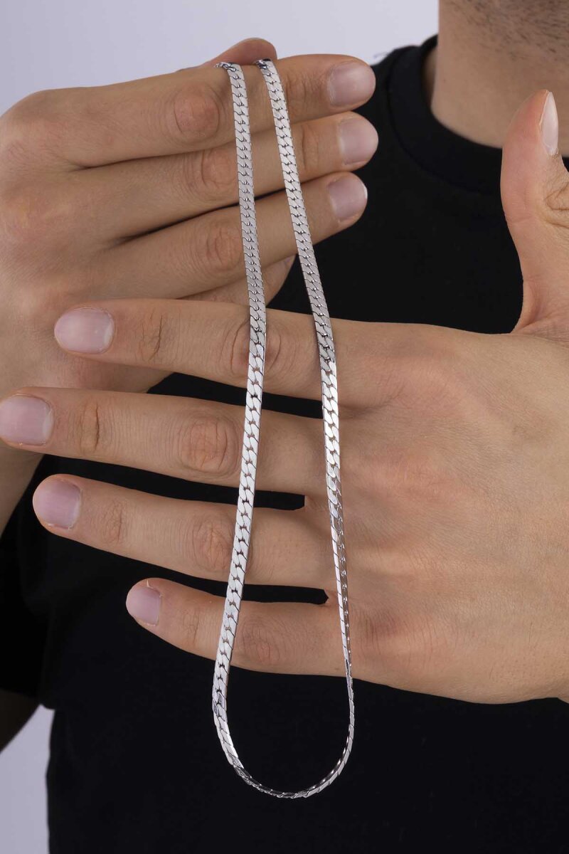 Gurmet Model Aralıksız Erkek Çelik Zincir - 3